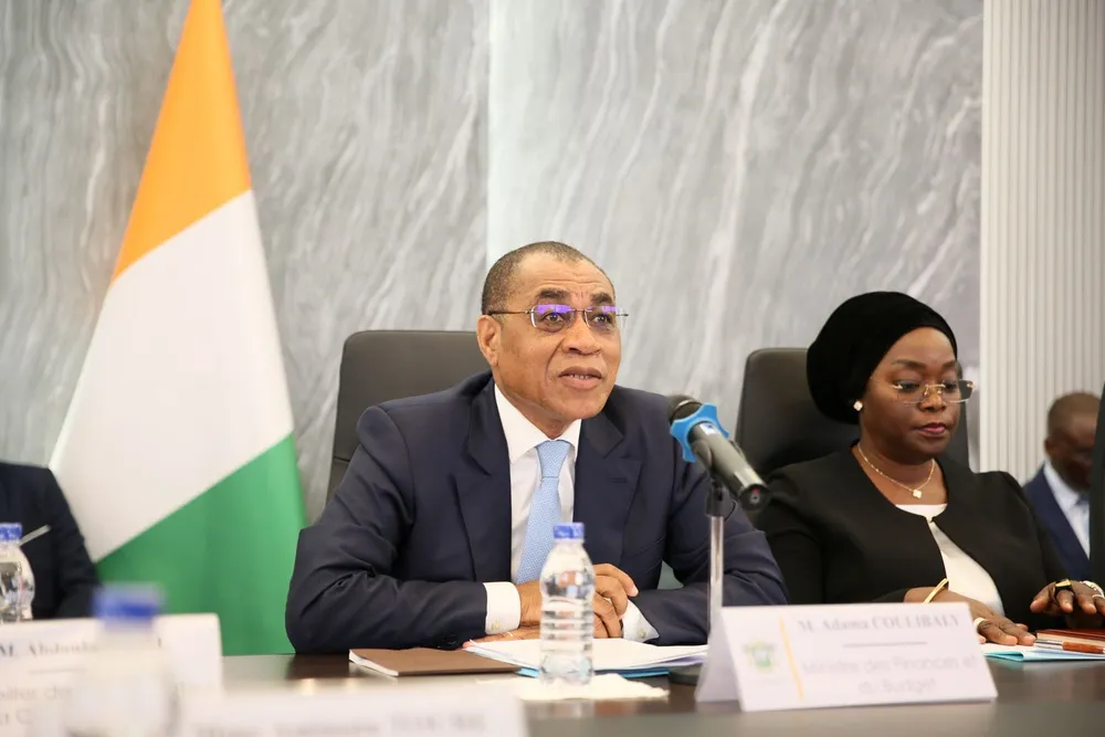Adama Coulibaly, le ministre ivoirien des Finances et du Budget