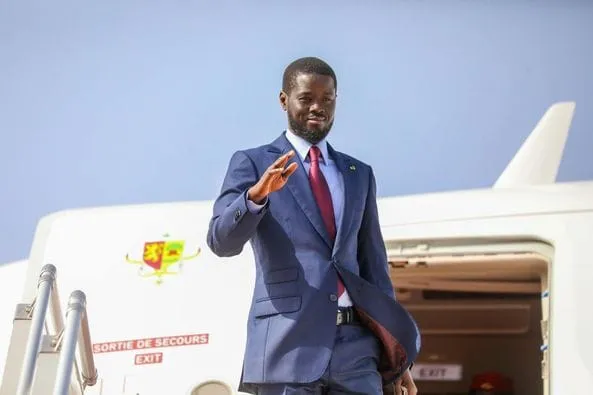 Le Président du Sénégal, Bassirou Diomaye Faye, quitte Dakar pour la Mauritanie le 18 avril 2024