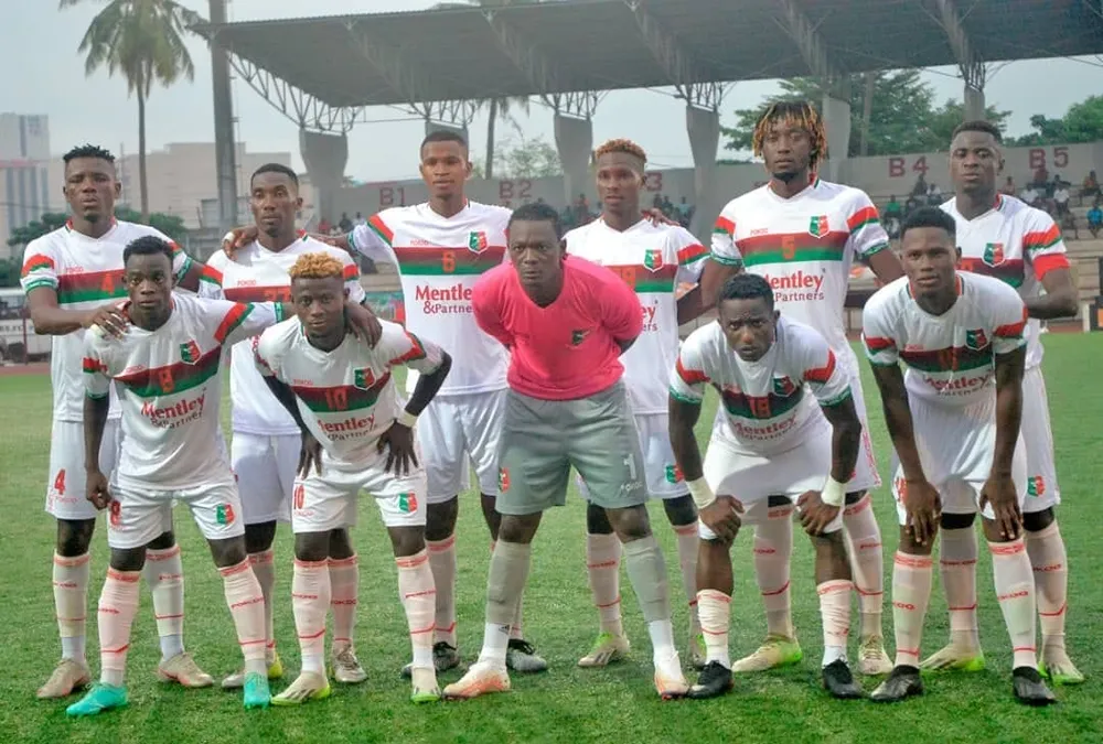 L'équipe de l'Africa Sport
