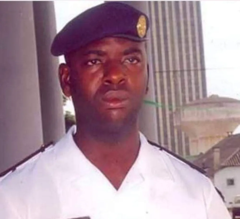 Le Lieutenant Ourigou Baw Félicité, ancien adjoint au chef des opérations de la Marine nationale