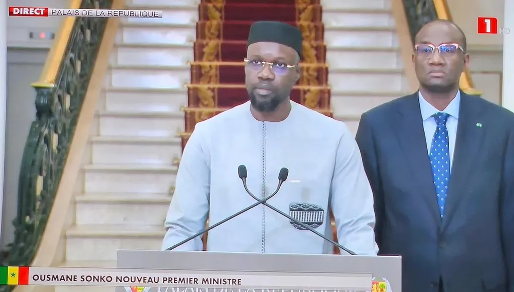 Ousmane Sonko, Premier ministre du Sénégal