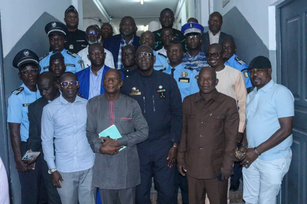 Rencontre DG de la Police Nationale et Haut Conseil du Transport