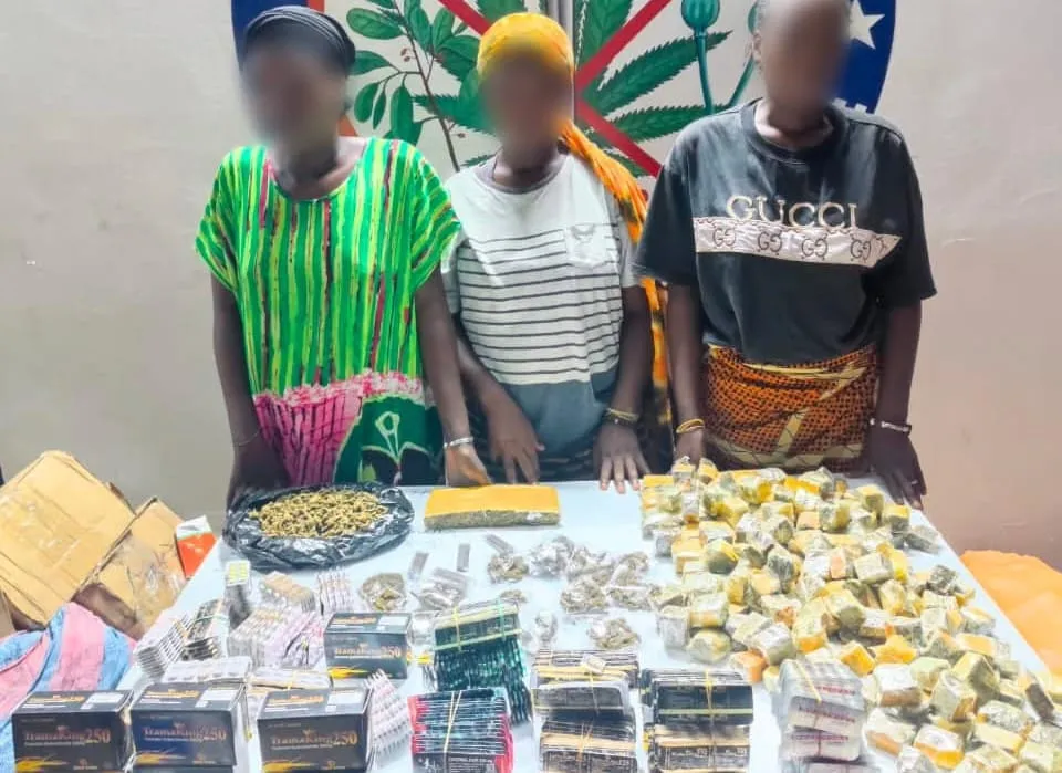 3 jeunes filles arrêtées et saisie de drogues et de médicaments à Abobo