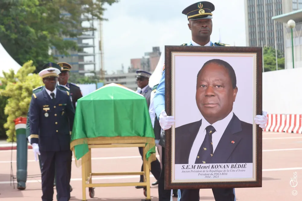 Cérémonie d'hommage de la nation à Henri Konan Bédié ce vendredi 24 mai 2024