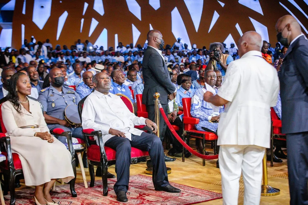 Laurent Gbagbo au Sofitel Abidjan Hôtel Ivoire pour son investiture