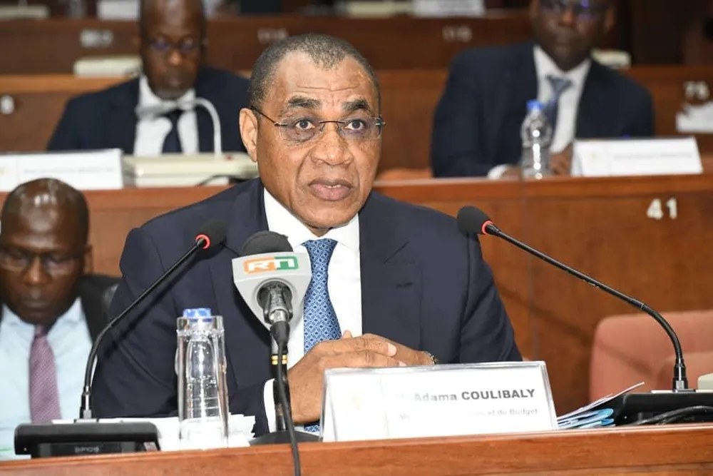 Le ministre ivoirien des Finances et du Budget, Adama Coulibaly