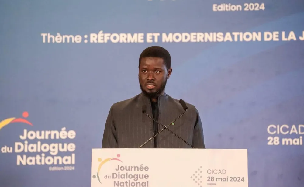 Le Président Faye lance les travaux du dialogue national sur la justice au Sénégal le 28 mai 2024