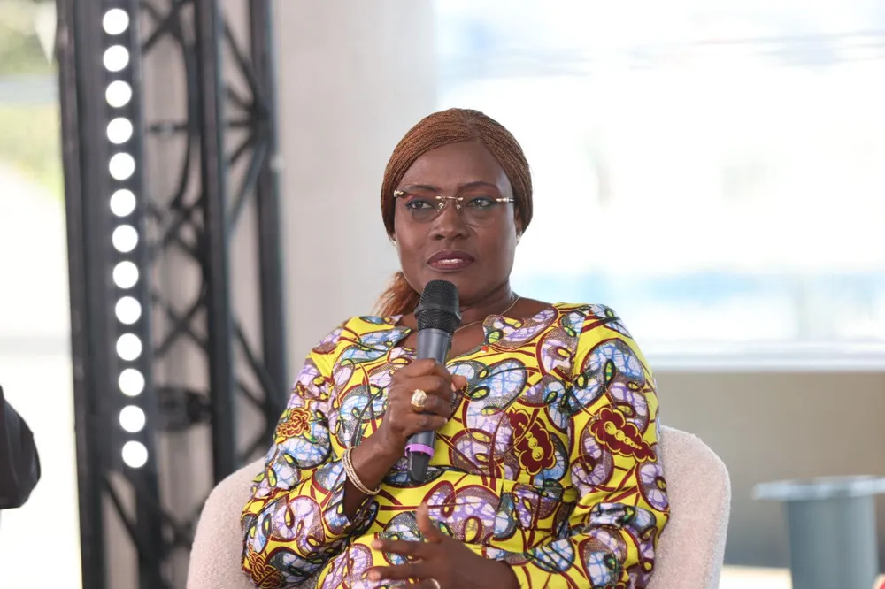 Mariatou Koné lors du forum Europe-Afrique le 7 mai 2024 au palais du Pharo à Marseille 7 mai 2024