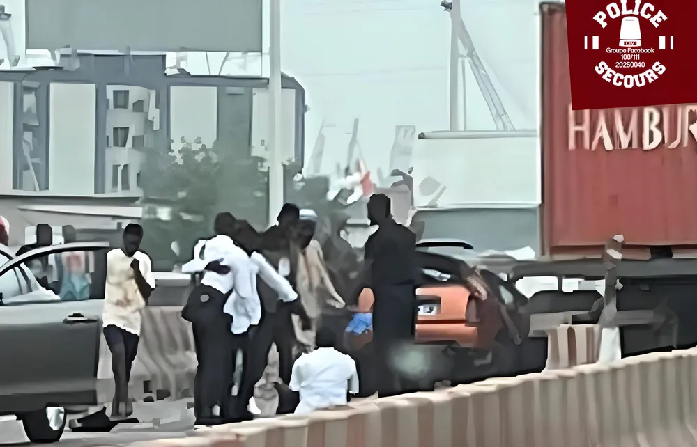 Accident sur le pont FHB à Abidjan ce mercredi 26 juin 2024