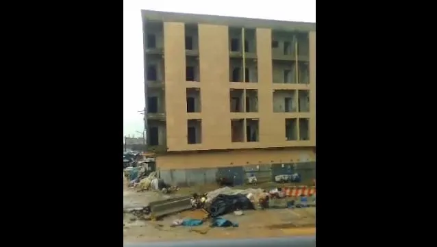 Effondrement d'un immeuble à Adjamé 14 juin 2024