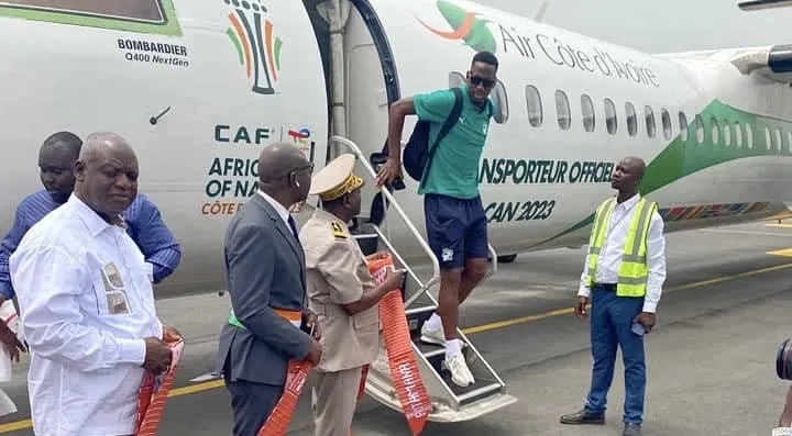 Les Éléphants de Côte d'Ivoire ont atterri à l'aéroport de Korhogo ce 5 juin 2024 pour le match contre le Gabon