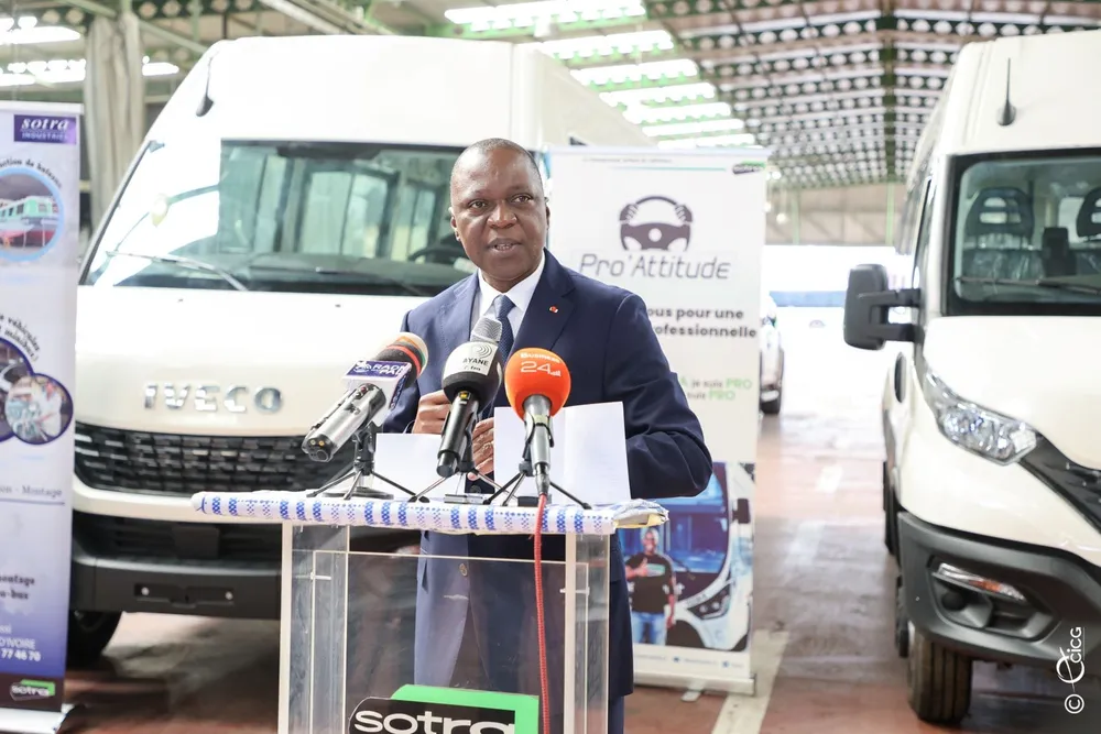 Le ministre des Transports, Amadou Koné, annonce 300 nouveaux bus pour sauver la SOTRA