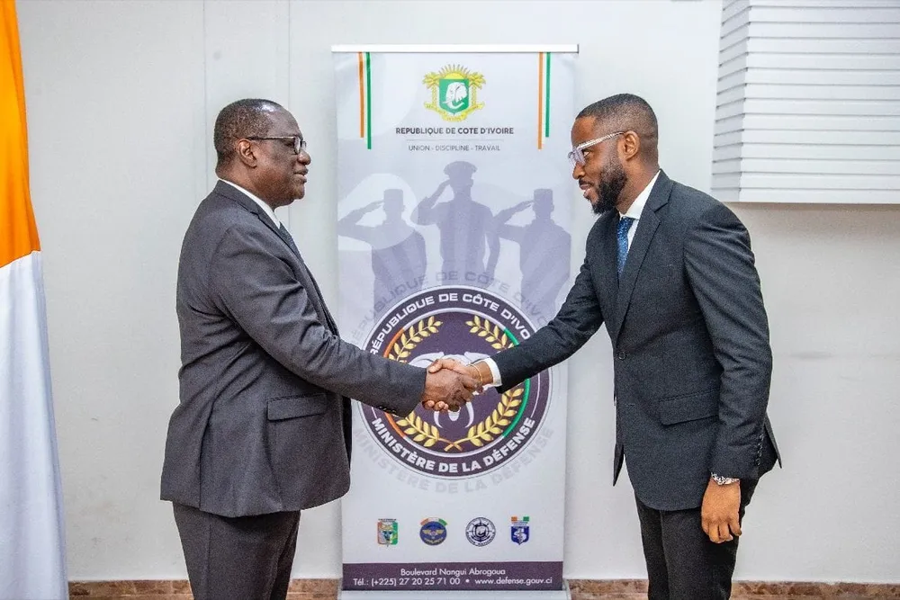 Cédric Anoma, chargé d'études au Cabinet du Ministre de la Défense de Côte d’Ivoire