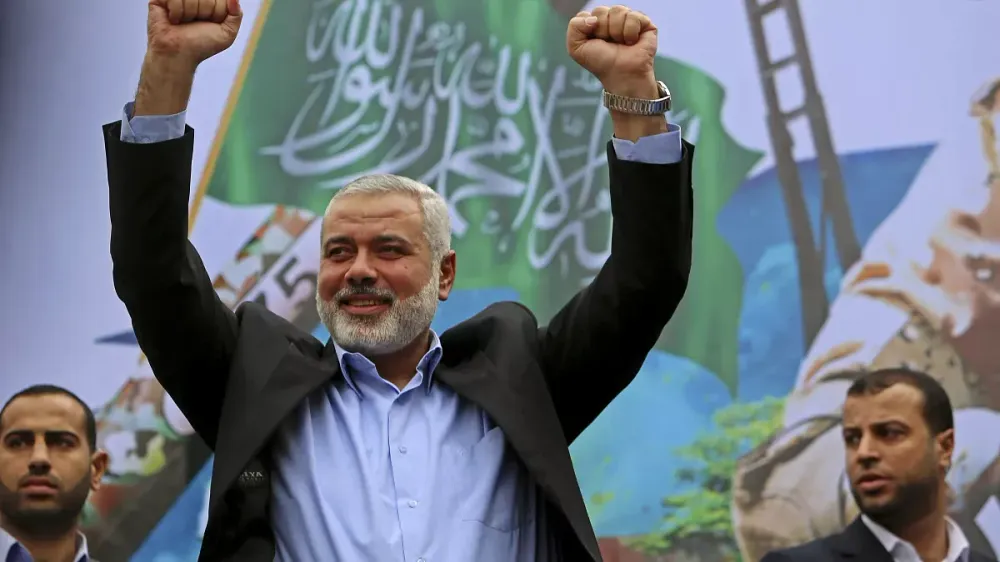 Le chef politique du Hamas, Ismaïl Haniyeh