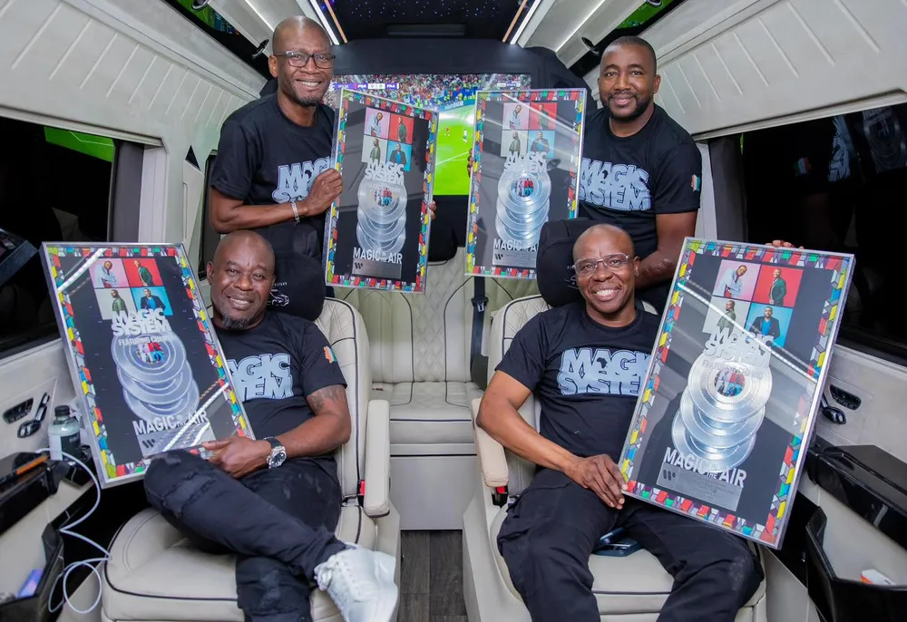 Magic System, "Magic in The Air" certifié triple diamant en France