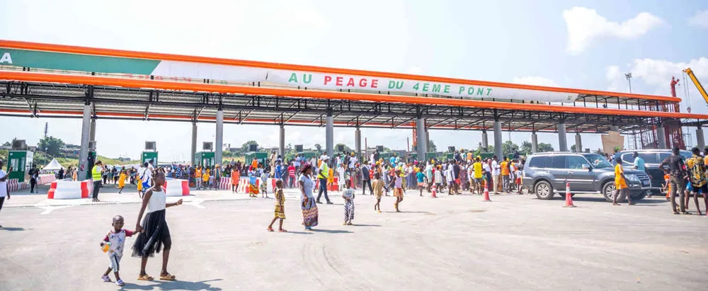 Péage du 4ème pont d'Abidjan