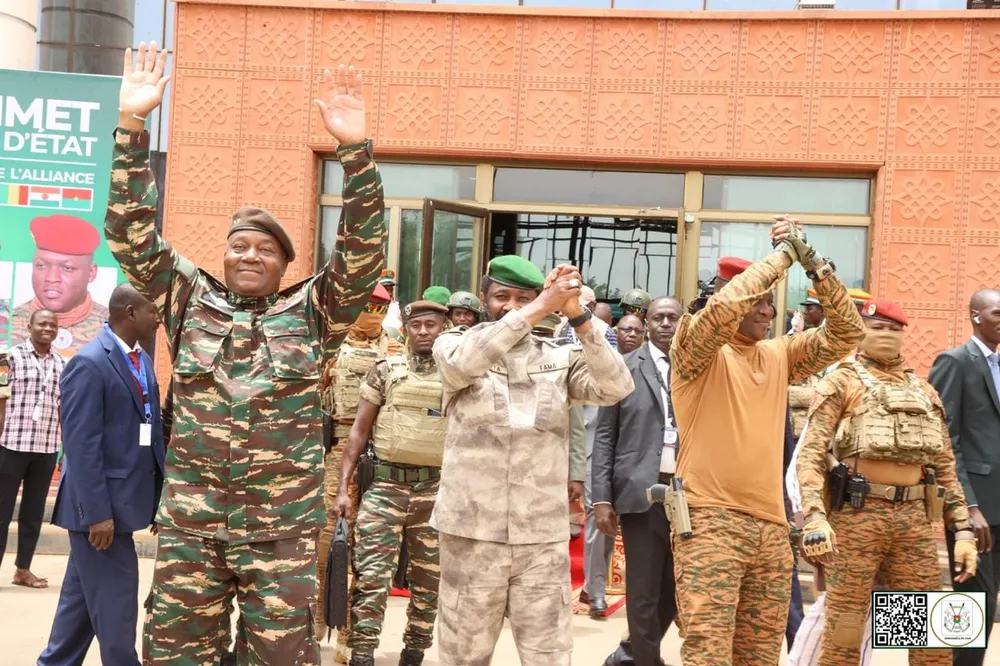Premier sommet des Chefs d’Etat de l’Alliance des États du Sahel (AES) à Niamey le 6 juillet 2024