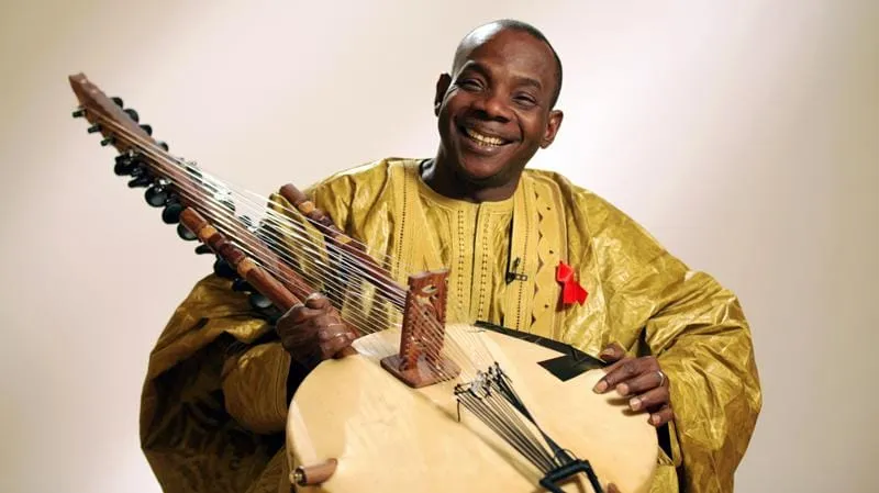 Toumani Diabaté, artiste malien et père de Sidiki Diabaté