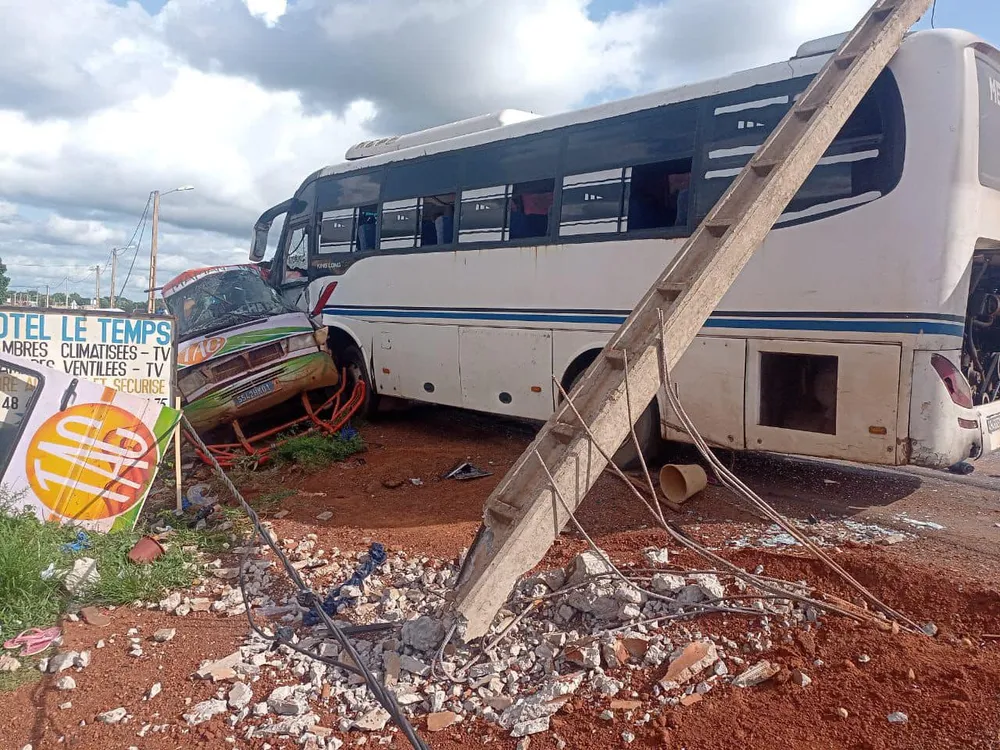 Accident de la route Tioro, Korhogo le 8 août 2024