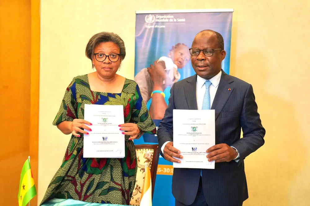 Accord sanitaire Côte d'Ivoire - Sao Tomé-et-Principe