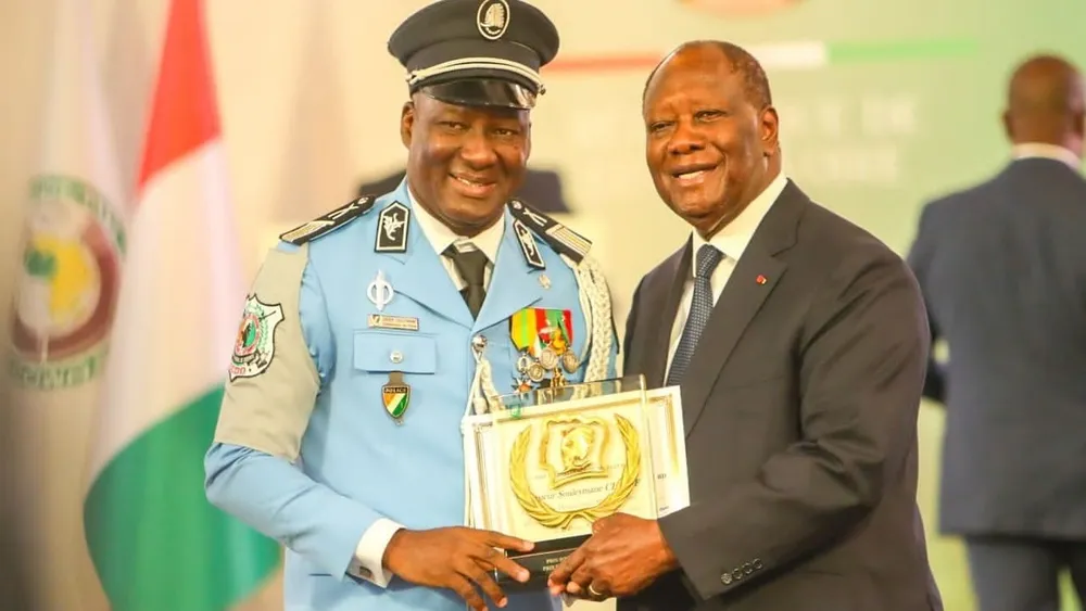Chérif Souleymane, le meilleur policier de Côte d'Ivoire en 2024
