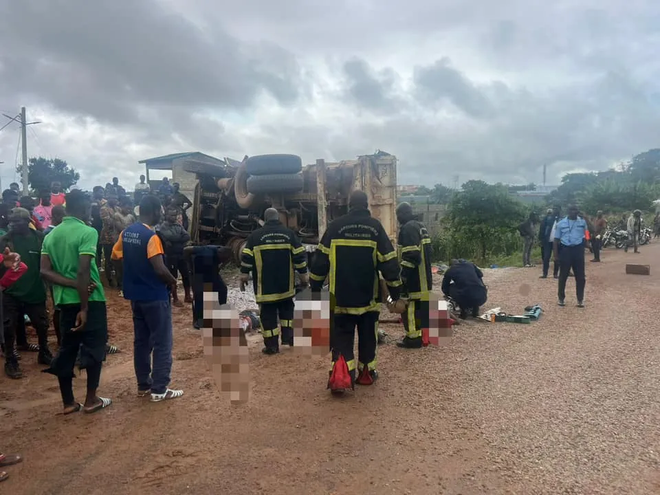 Grave accident de la route à Bouaké ce jeudi