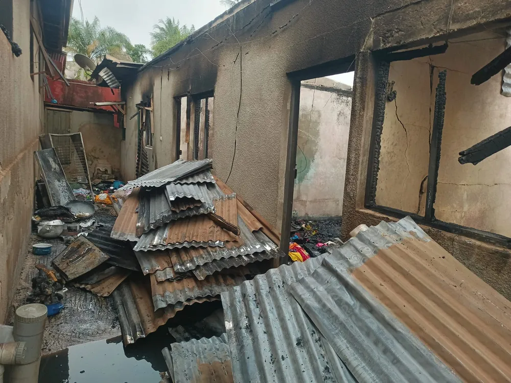 Incendie à Abengourou