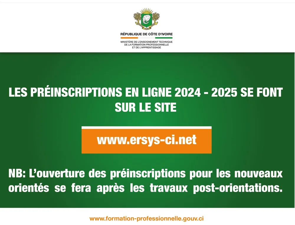 Préinscriptions en ligne pour l'année scolaire 2024-2025