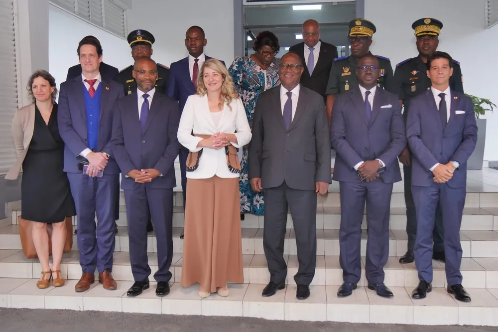 Rencontre Téné Birahima Ouattara et Mélanie Joly à Abidjan le 20 août 2024
