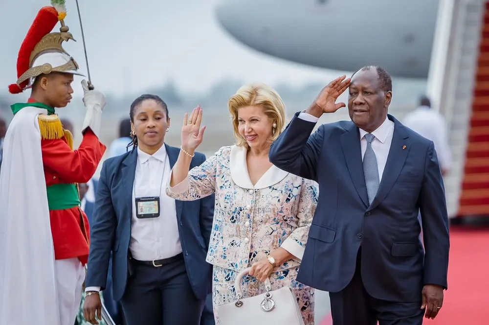 Alassane Ouattara et Dominique