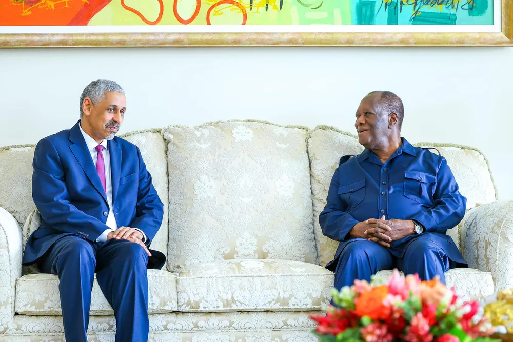 BADEA, rencontre Alassane Ouattara et Sidi Ould