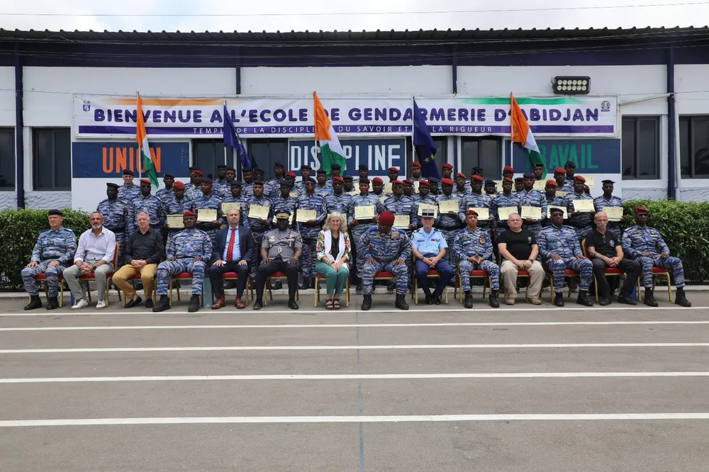 L'UE booste les compétences des gendarmes ivoiriens