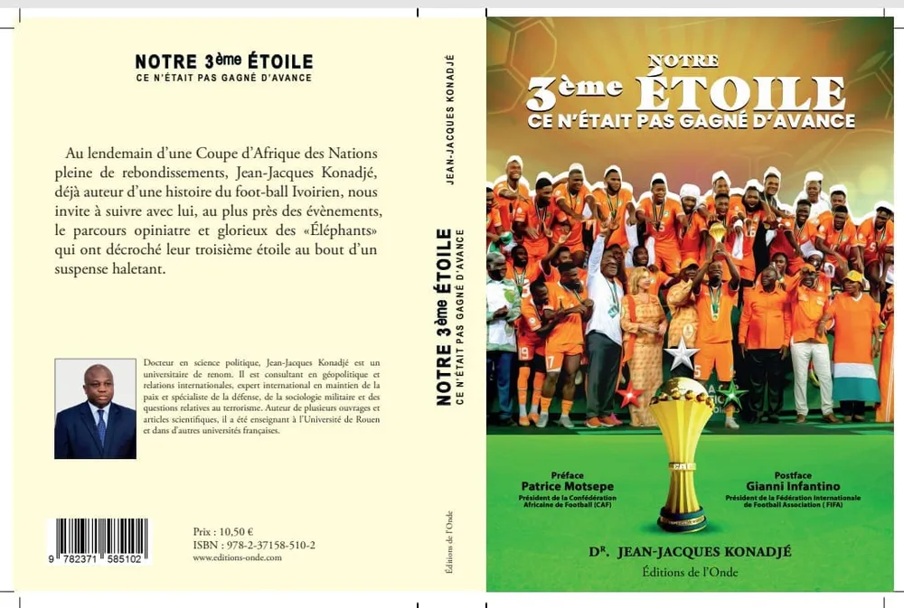 Notre 3e étoile, le livre Dr Konadjé