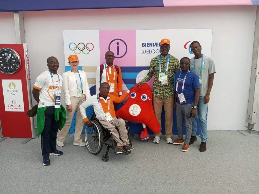 Délégation ivoirienne paralympique au Paris 2024