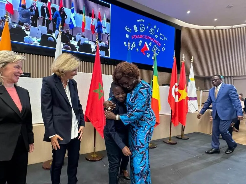 Loevan Krecoum: le champion du monde ivoirien de dictée honoré à Paris