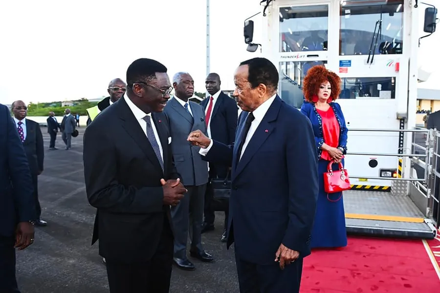 Le président camerounais, Paul Biya