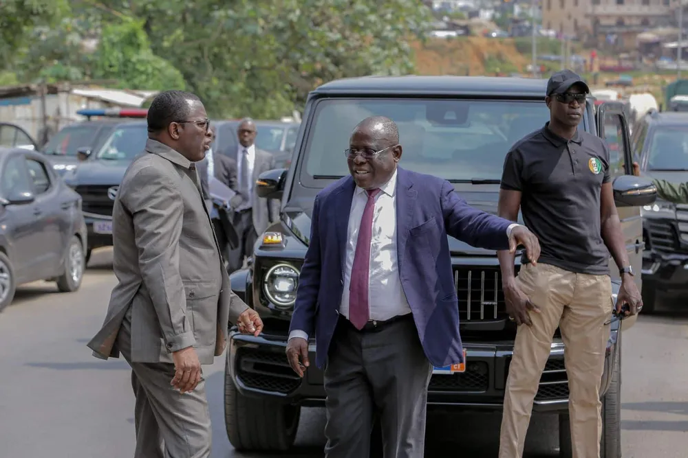 Le ministre-gouverneur du District d'Abidjan, Ibrahim Cissé Bacongo