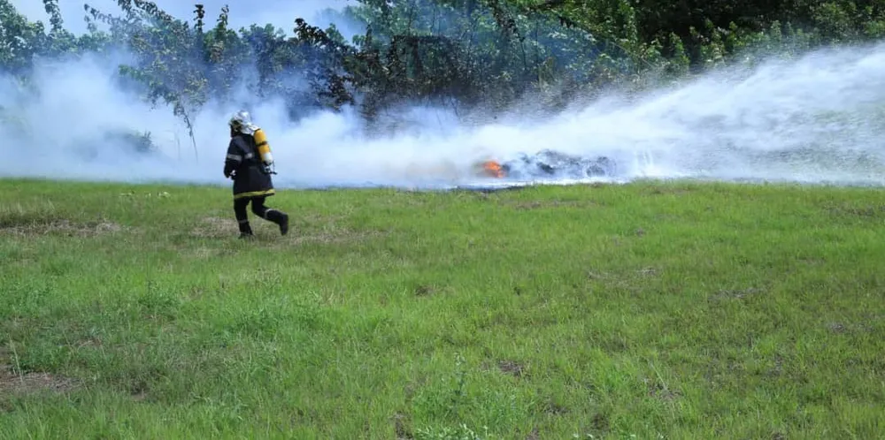 Crash d'un avion à San Pedro