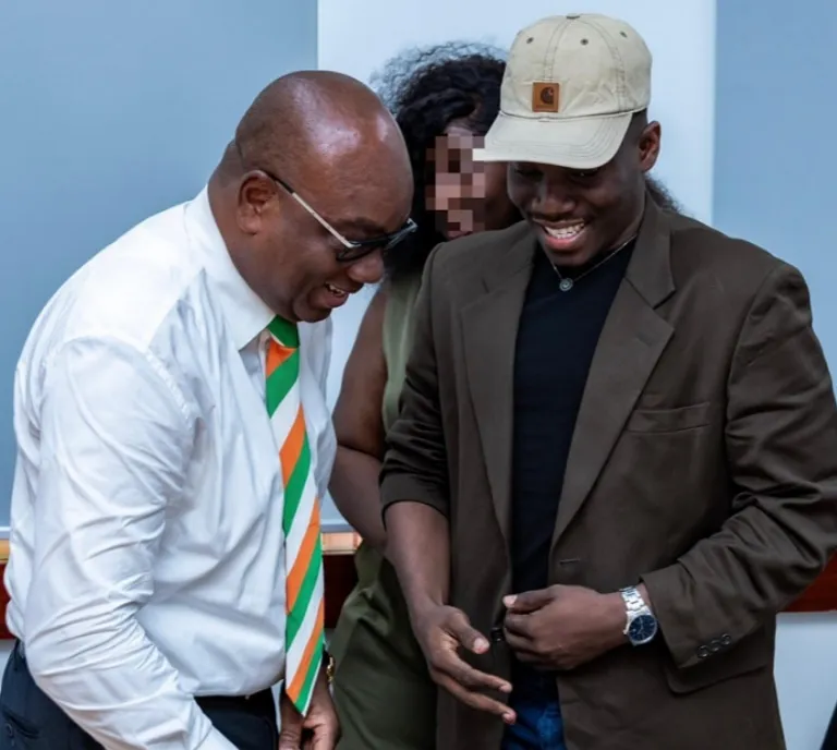 Idriss Diallo et Dan Marcel