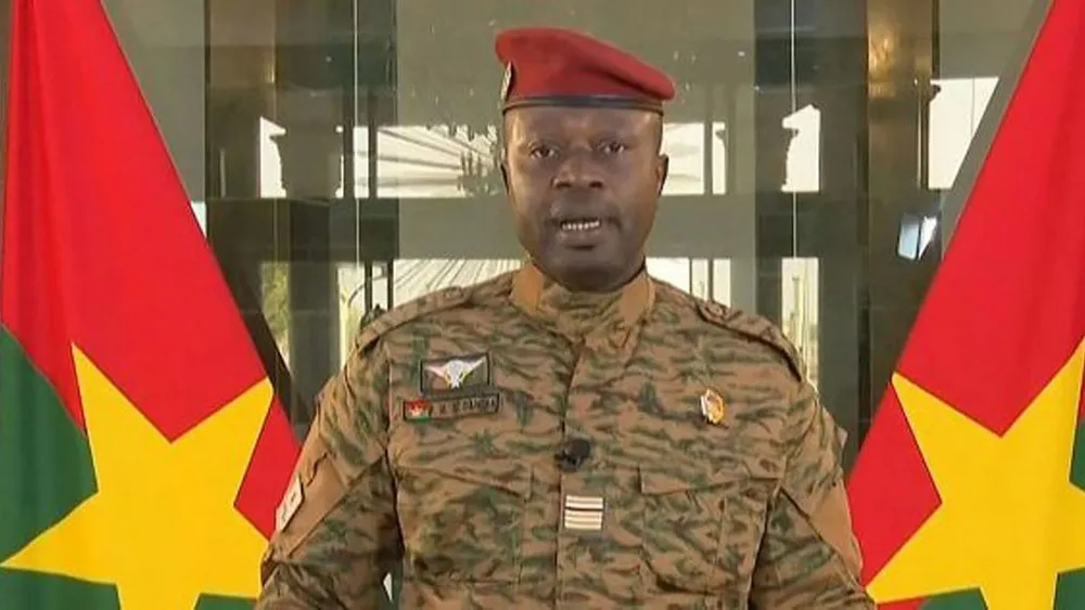 L'ancien président burkinabé, Paul-Henri Sandaogo Damiba