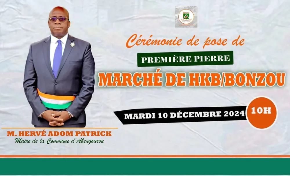 Le nouveau marché HKB d’Abengourou sort de terre