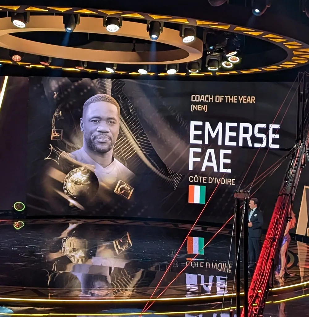 Emerse Faé meilleur entraîneur 2024 au CAF Awards