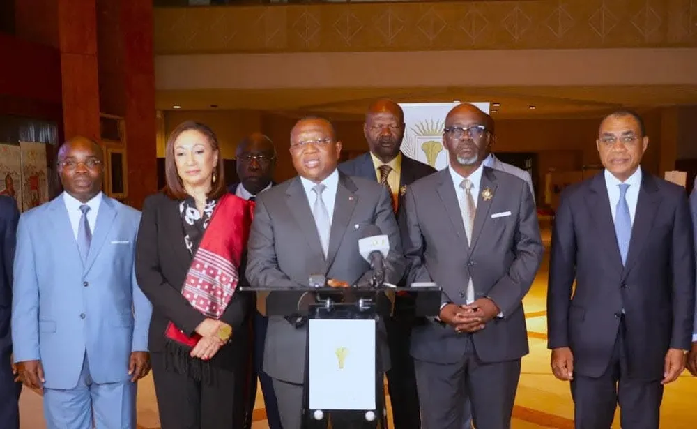 Ministres ivoiriens au Sénat