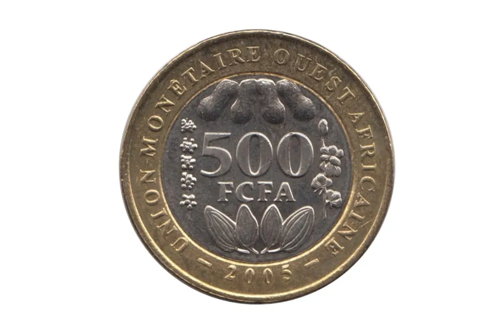 Une pièce de 500 FCFA