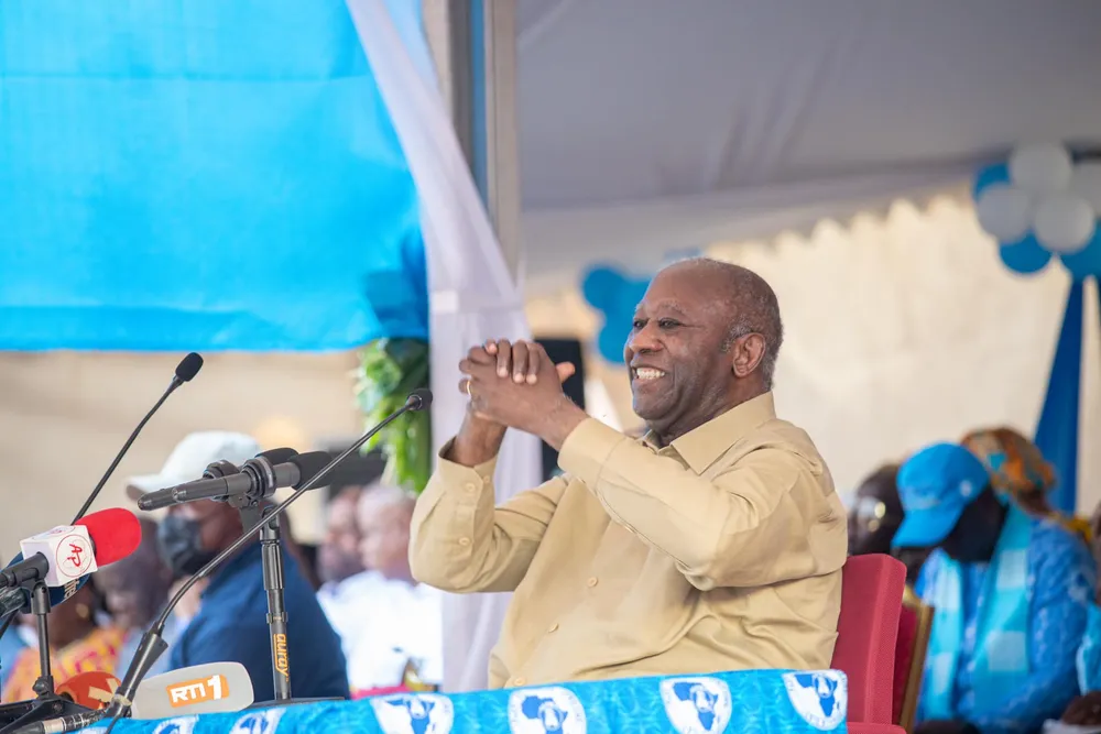 Laurent Gbagbo, président du PPA-CI