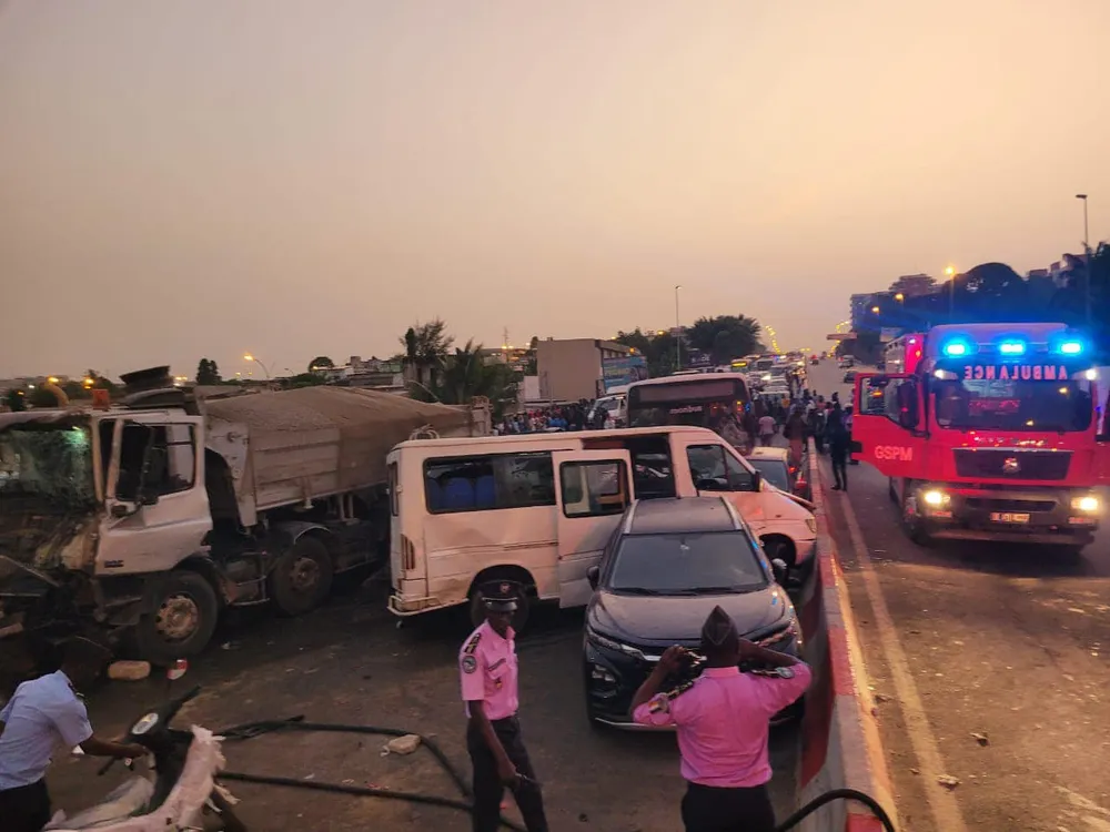 Accident à la Riviera 2 : 37 blessés évacués vers six centres hospitaliers