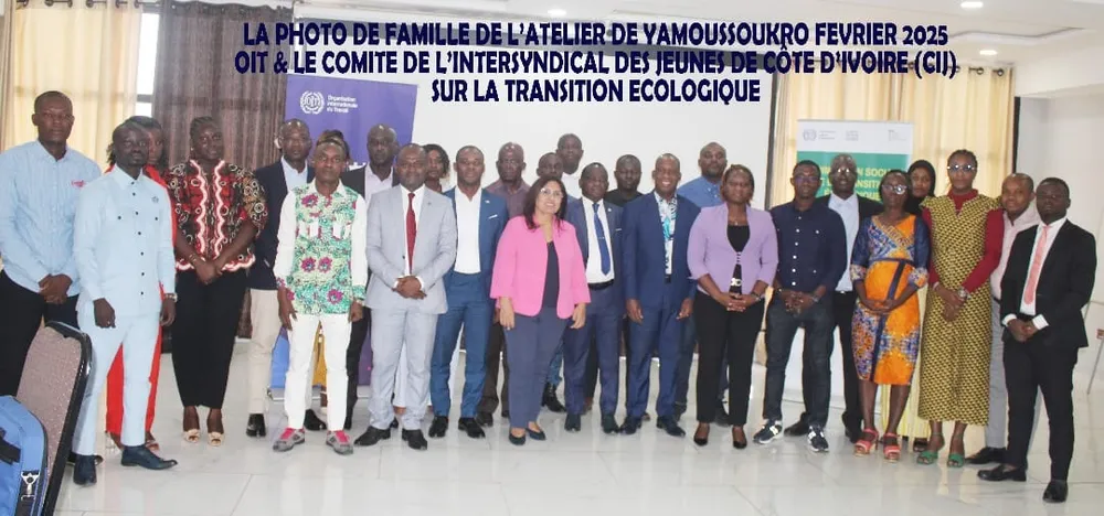 Les centrales syndicales de Côte d’Ivoire pour une transition juste dans le secteur de l’Agriculture