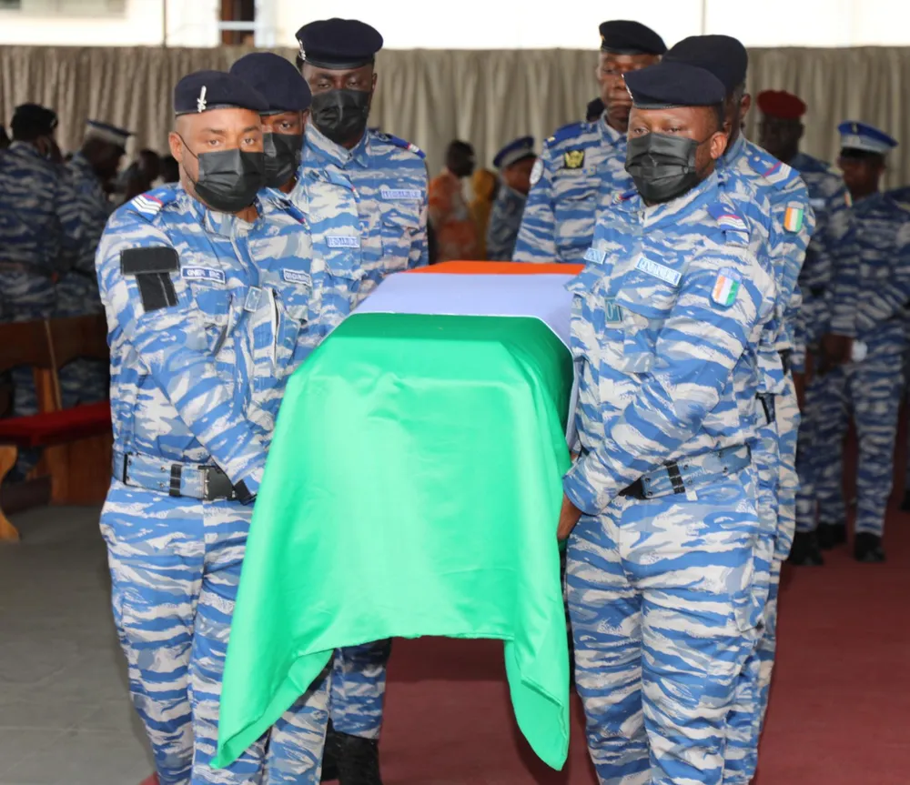 Tué en mission, le MDL-Chef Coulibaly Sié honoré par la Gendarmerie