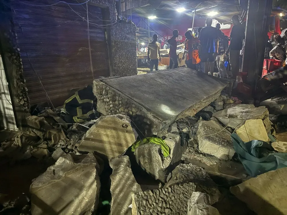 Yopougon Ananeraie : effondrement d’un balcon d’un immeuble R+4, cinq blessés