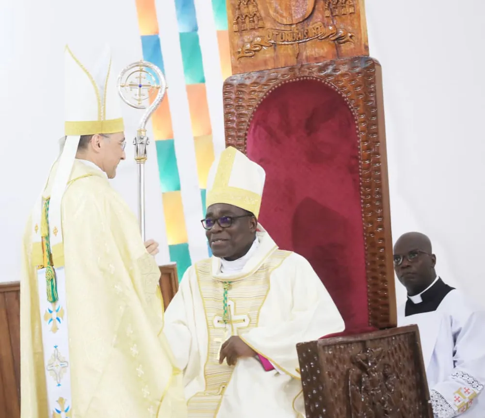 Mgr Koffi Oi Koffi installé nouvel archevêque de Gagnoa
